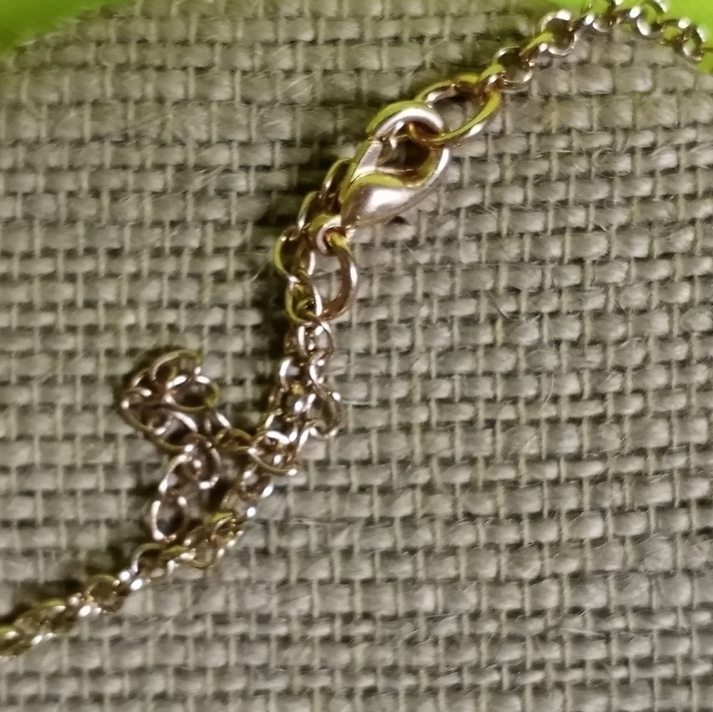 Goldtone red tie wand jcm necklace - Picture 3 of 5
